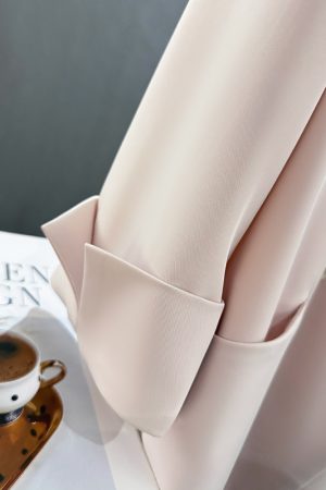 Pink Loose-Fit Blazer for Women - 2025 Summer Style, Lightweight Casual Jacket for a Youthful Look