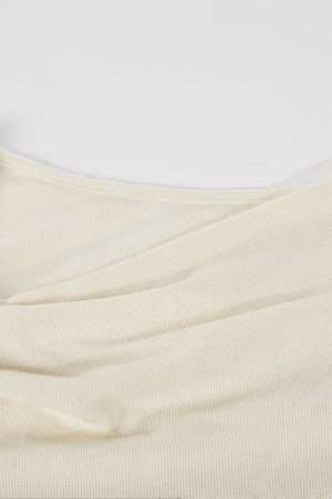 Pink Sweet Women's Off-Shoulder Short Sleeve T-Shirt with Irregular Ruffle Edge and Butterfly Decor, 2025 Summer Fashion Trend