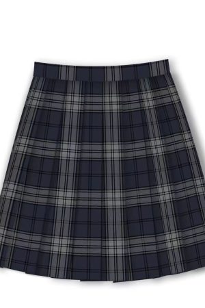 Plaid Pleated Short Skirt for Women - JK Uniform College Style - Authentic Spring and Autumn Fashion - 90s Inspired
