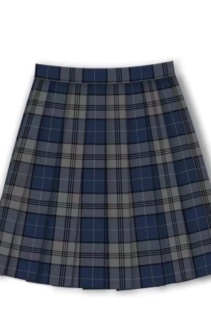 Plaid Pleated Short Skirt for Women - JK Uniform College Style - Authentic Spring and Autumn Fashion - 90s Inspired
