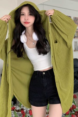 Plus Size 300 lbs Women's Sunshade Jacket - Lightweight Breathable Hooded Summer Coat, Versatile Mid-Length Style