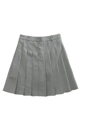 Plus Size A-Line Pleated Skirt for Women - Slimming Versatile Short Skirt, Anti-Exposure Design, Ideal for Students and Everyday Wear