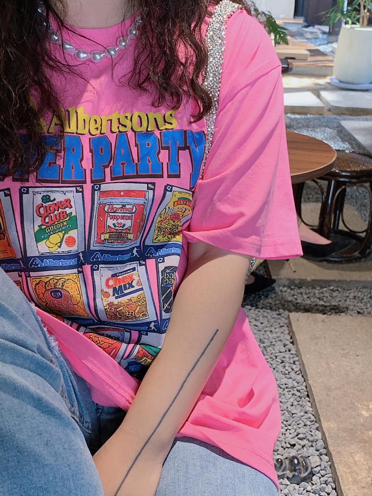 Plus Size American Vintage Printed T-Shirt for Women - Short Sleeve Loose Fit Summer 2025 Style Plus Size American Vintage Printed T-Shirt for Women - Short Sleeve Loose Fit Summer 2025 Style