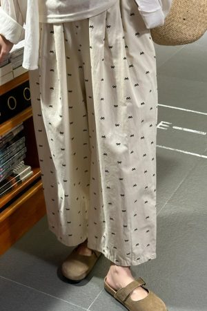 Plus-Size Cloud Pants for Women, Slimming Wide-Leg Casual Cropped Balloon Pants, Japanese Style, Perfect for Short Stature