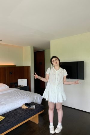 Plus Size Floral Embroidered Short Sleeve Shirt - Slightly Chubby Alice Summer Dream Top in Colorful Y2K Style