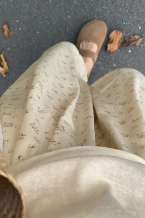 Plus Size High-Waisted Loose Wide-Leg Balloon Pants for Women, Casual Floral Trousers for Summer, Trendy Y2K Style