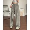 Plus-Size Japanese Style Summer Wide-Leg Pants for Women - Casual Loose Relaxed Fit, Flattering Thin Design