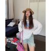 Plus Size Loose Fit Long Sleeve Sun Protection T-Shirt for Women - 2025 Summer Fashion, Casual Style, Outdoor Essential