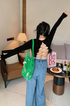 Plus Size Pearl Ripped Wide-Leg Jeans for Women - Loose Straight Leg Pants for Spring Summer 2025, Trendy Casual Fashion