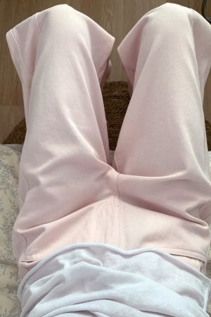 Plus Size Pink Curved Blade Wide Leg Jeans - 2025 New Style Relaxed Fit Flattering Pants for Women