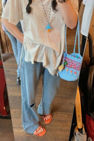 Plus Size Slit Diamond T-Shirt for Women - Short Sleeve White Top, 2025 Spring/Summer Fashion for Curvy Figures, Trendy Style