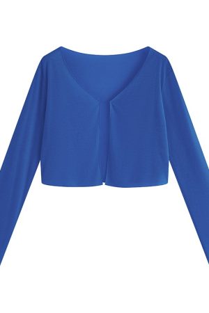 Plus Size Soft Ice Silk Cardigan - Lightweight Sun Protection Top for Air Conditioning - Comfortable and Stylish Essential