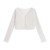 Plus Size Soft Ice Silk Cardigan - Lightweight Sun Protection Top for Air Conditioning - Comfortable and Stylish Essential
