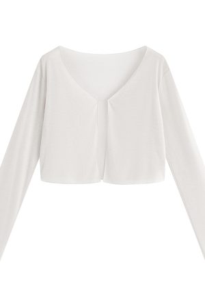 Plus Size Soft Ice Silk Cardigan - Lightweight Sun Protection Top for Air Conditioning - Comfortable and Stylish Essential