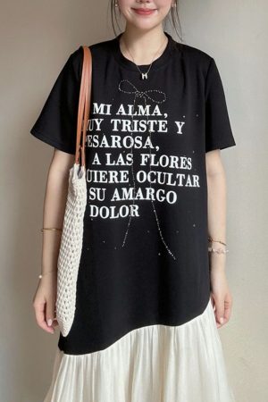 Plus Size Spliced Fake Two-Piece Dress for Women, Flattering Loose Fit, Stylish Design, Hides Belly, Perfect for Curvy Figures