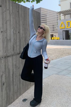 Plus Size Summer Chiffon Wide Leg Pants - Casual Slim Fit Straight Loose Long Trousers for Versatile Comfort