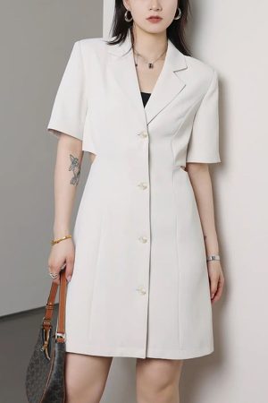 Plus-Size Summer Dress for Curvy Women, Waist-Revealing Design, Chic French Style, Available in Long and Short Lengths