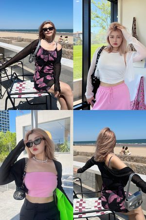 Plus Size Summer Long Sleeve Cardigan - Sugar Hot Girl Thin Loose Fit with Sun Protection - Trendy Casual Layering Essential