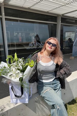 Plus Size Two-Color Romantic Polka Dot Oversized Chiffon Shirt for Summer, Loose Fit with Sun Protection, Trendy and Versatile