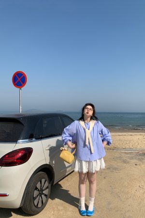 Plus-Size White Ballet-Style Cake Skirt with Sweetheart Doll Design, Flattering Puffy Cut for a Chic Look