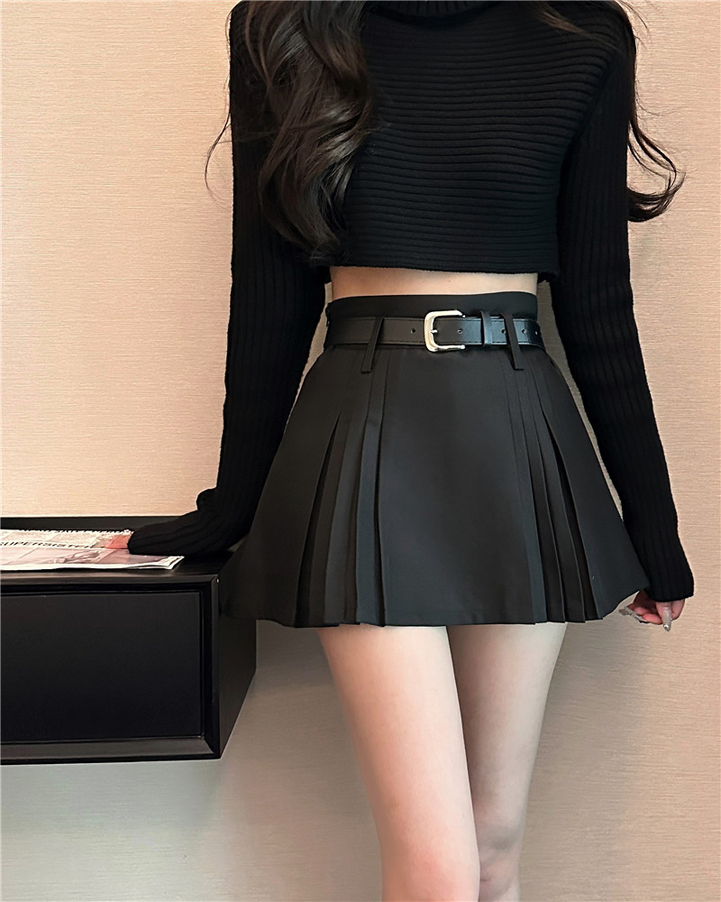 Plus-Size White Pleated A-Line Midi Skirt for Women - 2025 Summer Slimming High-Waisted Short Skirt, Trendy Fashion Essential Plus-Size White Pleated A-Line Midi Skirt for Women - 2025 Summer Slimming High-Waisted Short Skirt, Trendy Fashion Essential