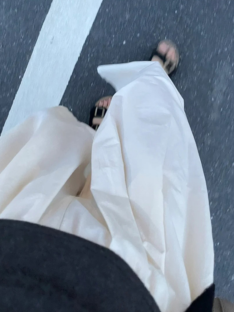 Plus Size White Women's Summer Japanese-Style Balloon Pants - Flattering Wide-Leg Loose Nine-Point Design Plus Size White Women's Summer Japanese-Style Balloon Pants - Flattering Wide-Leg Loose Nine-Point Design