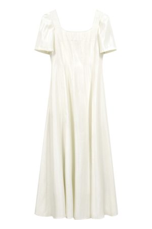 Plus-Size Women's Elegant French-Style Purple Long Dress for Summer - Unique Temperament Dress for a Flattering Fit