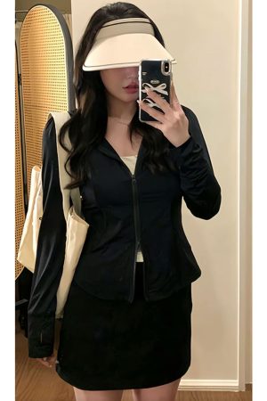 Plus Size Women's Summer Sports Cardigan - Thin Sun Protection Jacket for Cool Comfort - Slimming Outerwear for Chubby Fit