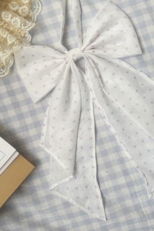 Polka Dot Bow Tie Uniform Accessory - Adjustable Pudding Bear Inspired JK Style Bowknot for Cute Fashion Looks