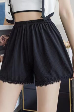 Pudding Bear JK Uniform Inner Leggings for Modesty and Coverage, Cute Kawaii Style