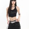 Pure Desire Chain Neckline Hot Girl Tank Top - Niche Design for 2024 Early Spring - Trendy 90s Inspired Style
