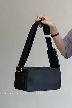 Red Casual Crossbody Pillow Bag for Women - 2024 Summer Small Square Underarm Shoulder Bag, Versatile Niche Style