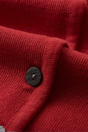 Red Hong Kong Style Sleeveless Top for Women - Summer V-Neck Slim Knit Vest - Casual Chic Fashion Essentials