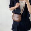 Red Vintage Saddle Handbag for Women - Minimalist Summer Crossbody Phone Bag - Small Shoulder Bag 2023