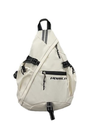 Reflective Cycling Crossbody Bag for Night Safety - 2025 Summer Travel Backpack for Outdoor Sports and Adventure