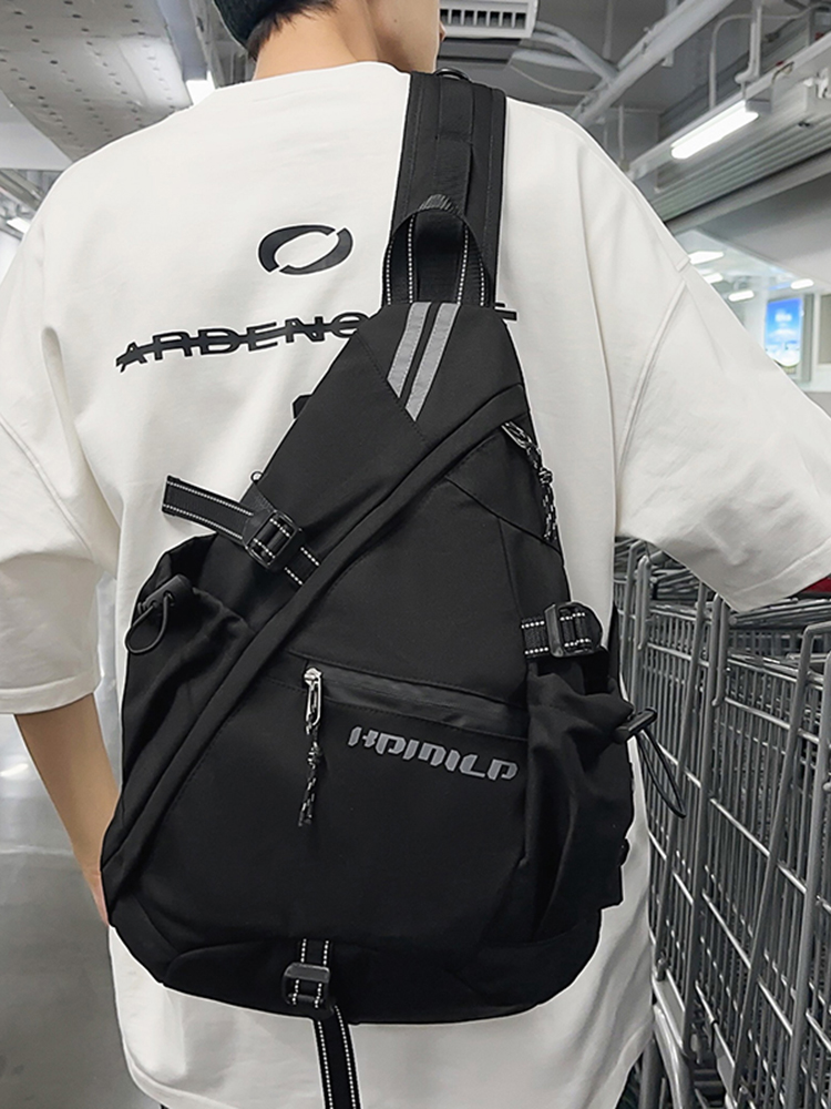 Reflective Cycling Crossbody Bag for Night Safety - 2025 Summer Travel Backpack for Outdoor Sports and Adventure Reflective Cycling Crossbody Bag for Night Safety - 2025 Summer Travel Backpack for Outdoor Sports and Adventure