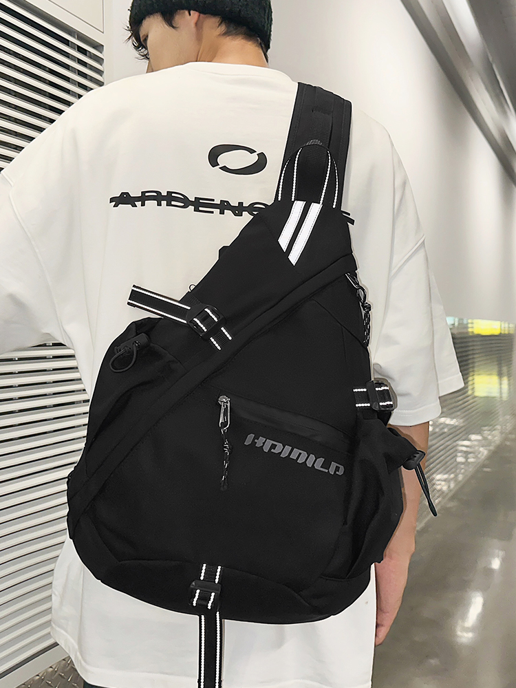 Reflective Cycling Crossbody Bag for Night Safety - 2025 Summer Travel Backpack for Outdoor Sports and Adventure Reflective Cycling Crossbody Bag for Night Safety - 2025 Summer Travel Backpack for Outdoor Sports and Adventure