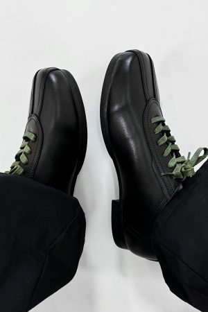 Retro Black Derby Shoes for Men - Soft-Soled Leather Flats, Casual British Style Commuting Footwear, Perfect for Everyday Wear