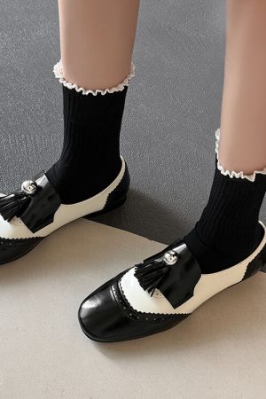 Retro British Style Flat Leather Loafers for Women - Versatile Fashionable Italian-Inspired Shoes