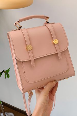 Retro British Style Women's Backpack - Trendy 2025 Multifunctional Student Tote Travel Bag