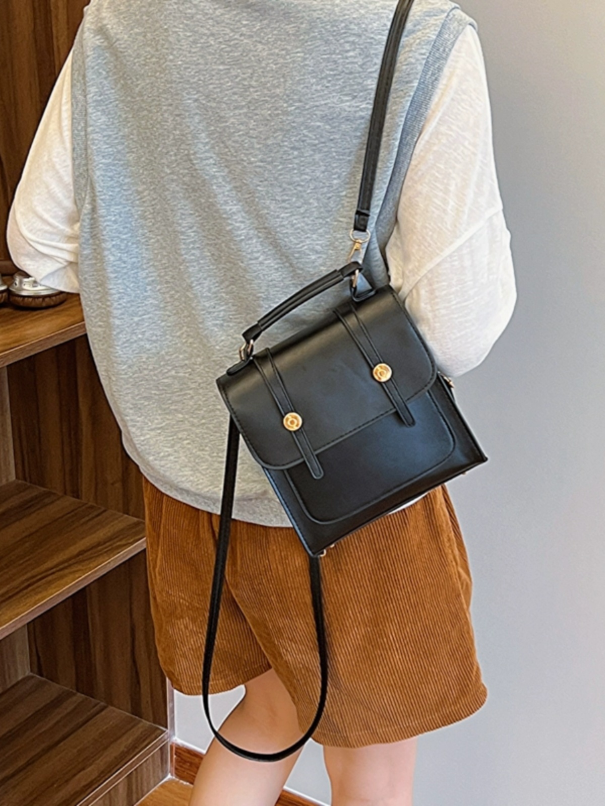 Retro British Style Women's Backpack - Trendy 2025 Multifunctional Student Tote Travel Bag Retro British Style Women's Backpack - Trendy 2025 Multifunctional Student Tote Travel Bag