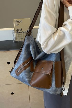 Retro Casual Crossbody Bag for Women, 2025 Spring Commuting Shoulder Bag, Versatile Dual-Use Travel Purse