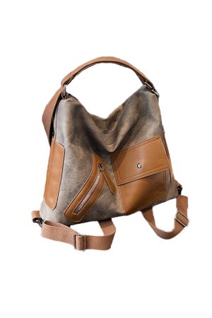 Retro Casual Crossbody Bag for Women, 2025 Spring Commuting Shoulder Bag, Versatile Dual-Use Travel Purse