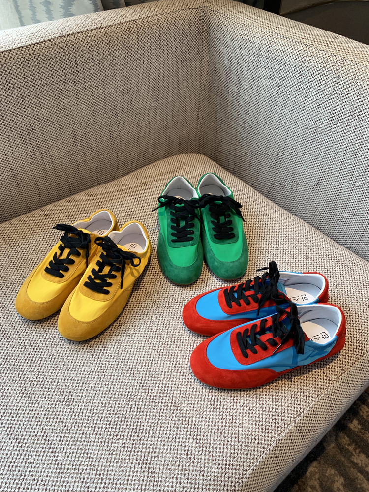 Retro Casual Women's Genuine Leather Patchwork Lace-Up Training Shoes - 2025 Y2K Inspired Flat Sports Sneakers Retro Casual Women's Genuine Leather Patchwork Lace-Up Training Shoes - 2025 Y2K Inspired Flat Sports Sneakers