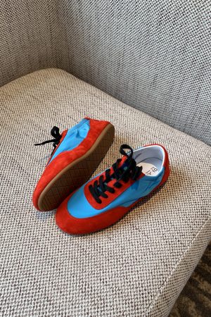 Retro Casual Women's Genuine Leather Patchwork Lace-Up Training Shoes - 2025 Y2K Inspired Flat Sports Sneakers