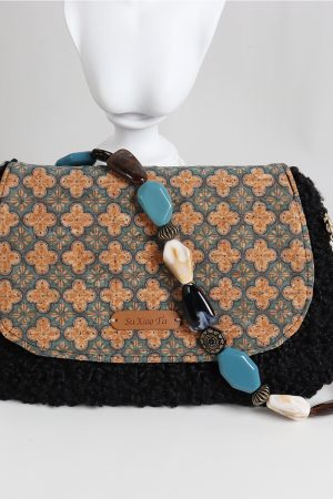 Retro Chinese Style Vintage Shoulder Crossbody Bag for Women - Spring/Summer Collection, Niche Design Underarm Bag