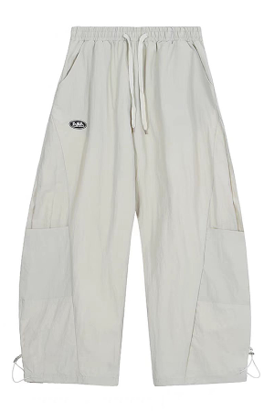 Retro Coffee-Colored Work Pants for Women - Loose Fit, Wide-Leg, Floor-Length Casual Trousers, American-Style, 90s Inspired