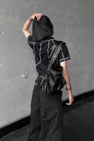 Retro Deconstructed Short-Sleeve Women's Summer T-Shirt - American Style Casual Slim Fit Top for Y2K Outdoor Fashion