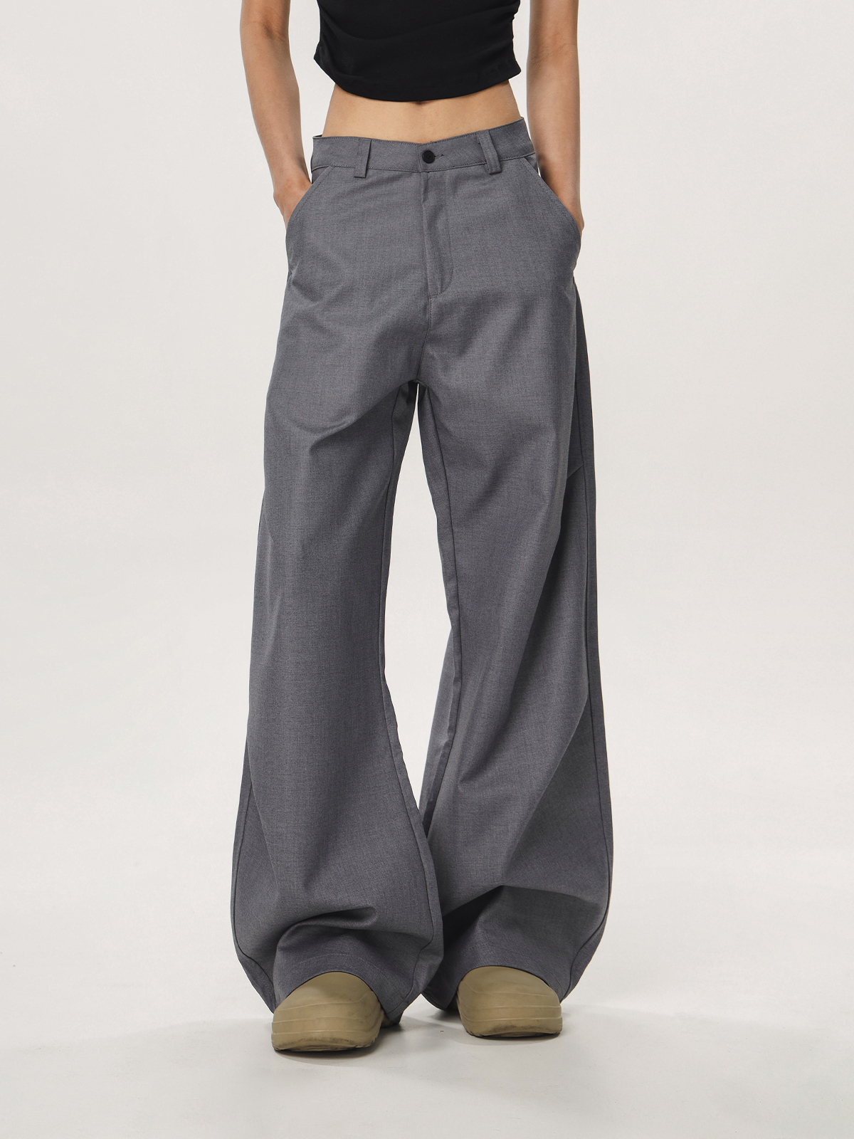 Retro High-End Casual Flared Wide-Leg Pants for Men and Women - Straight-Leg Loose Fit, 90s American Style Retro High-End Casual Flared Wide-Leg Pants for Men and Women - Straight-Leg Loose Fit, 90s American Style