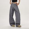 Retro High-End Casual Flared Wide-Leg Pants for Men and Women - Straight-Leg Loose Fit, 90s American Style